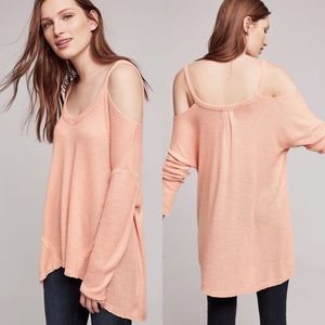 NWT Anthropologie Millipa Open Shoulder Top